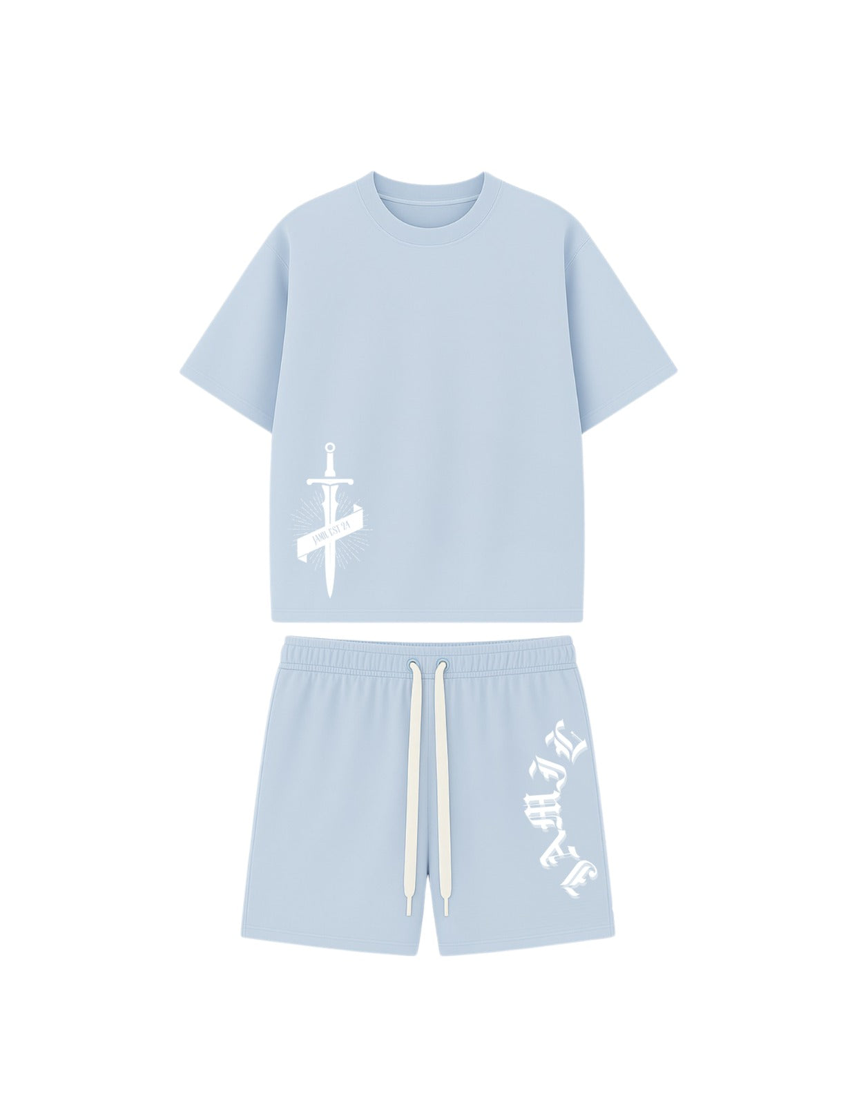 Jamil Ice Blue Set