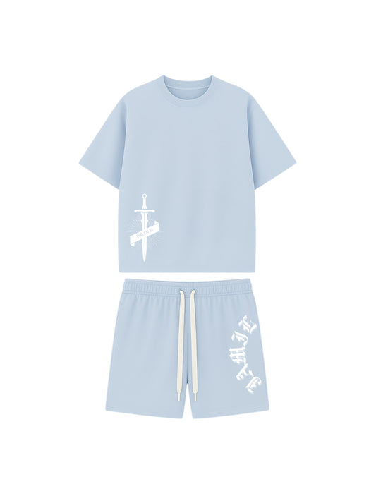 Jamil Ice Blue Set